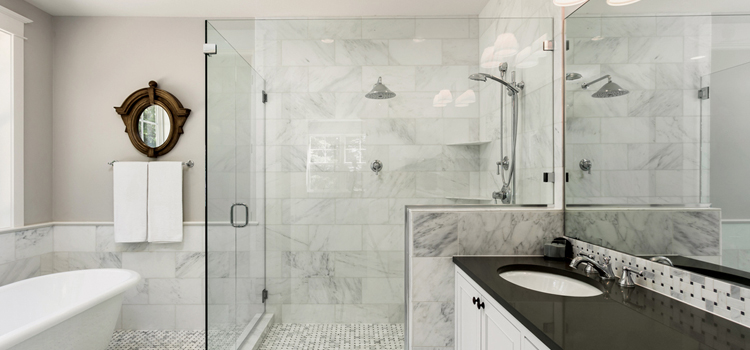 bathroom shower door installation in South El Monte